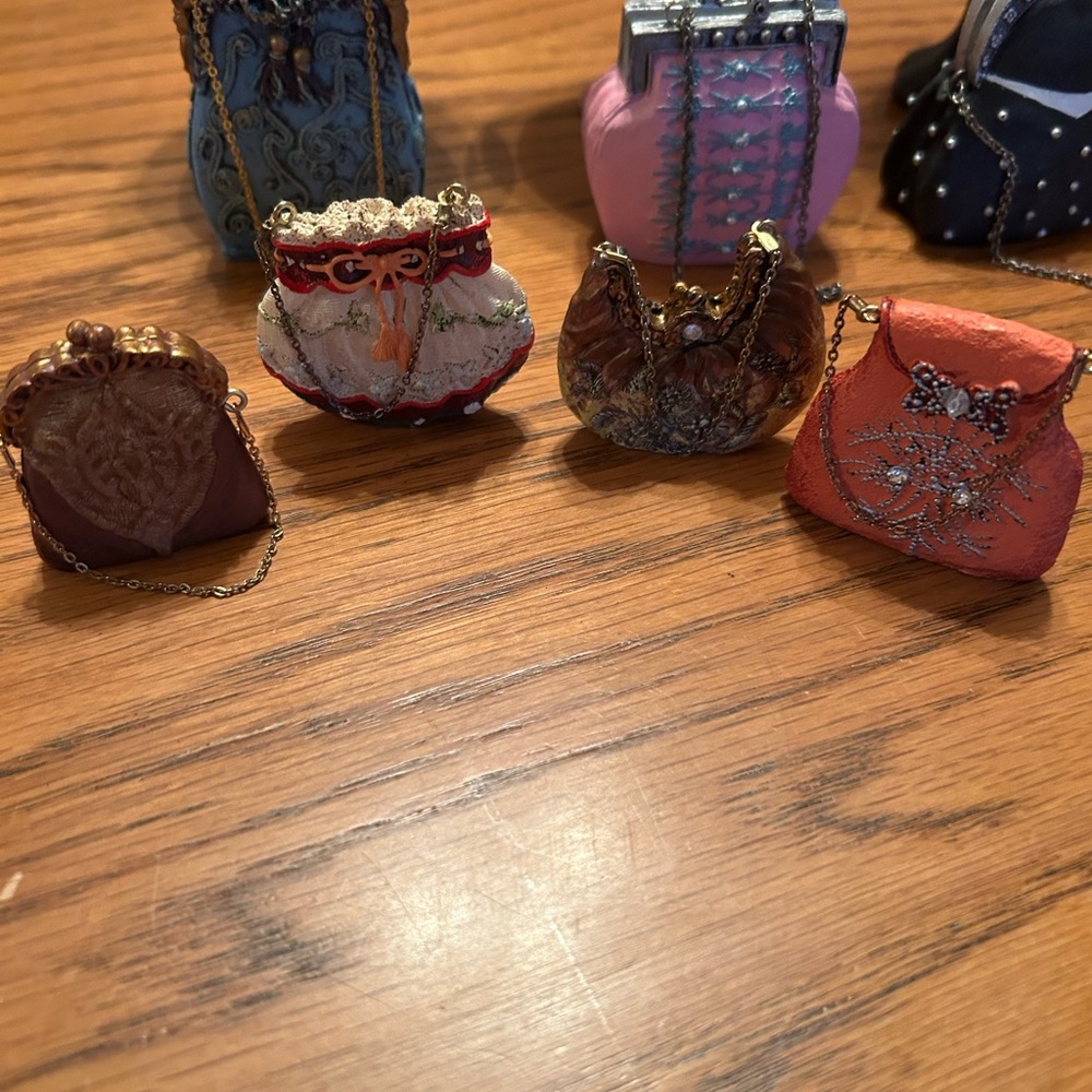Vintage Collectible Elegant Women's Mini Hats and Purses Set‎ - Picture 4 of 7